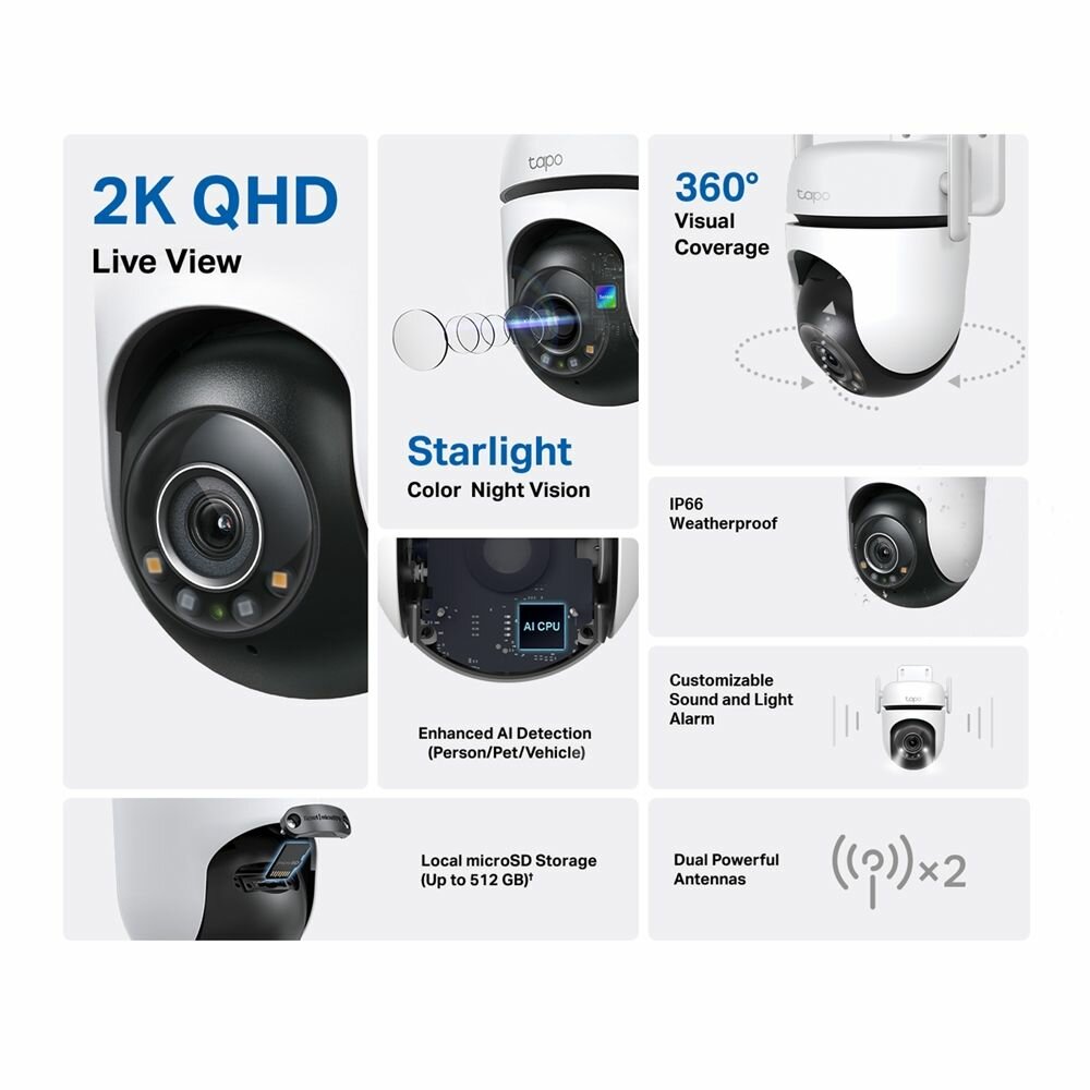 IP-камера TP-Link Tapo C520WS — фото 1