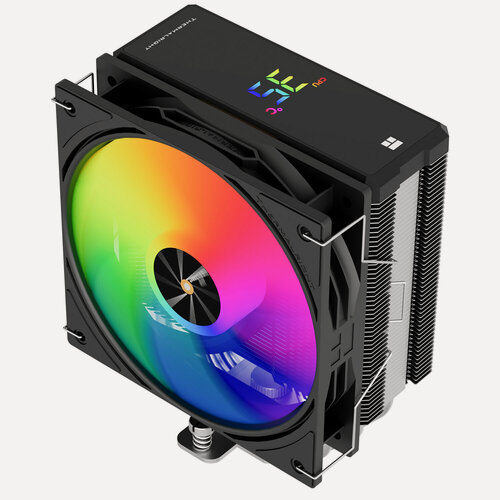 Изображение товара Оригинальный кулер для процессора Thermalright ASSASSIN X 120 DIGITAL Черный с 4 тепловыми трубками и экраном