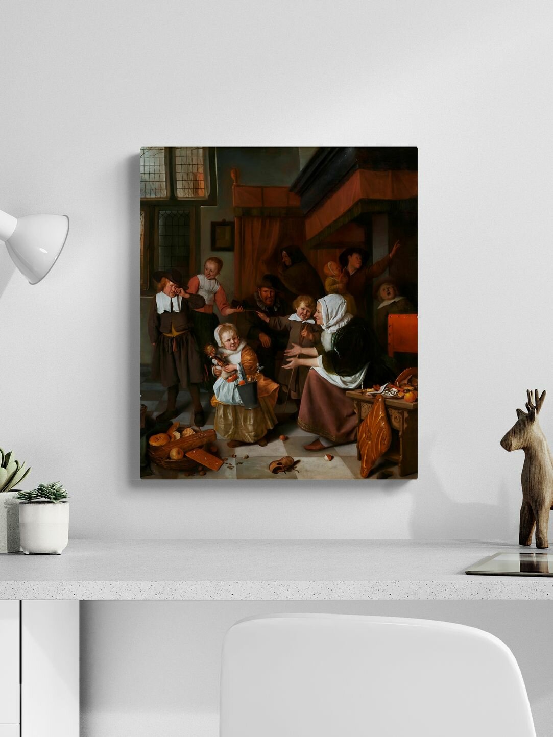 Стен Ян "Праздник Святого Николая" 50х40 см — фото 1