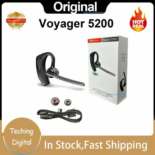 Poly PLT Voyager 52005200 UC Беспроводные наушники 5200 No Charge Case 5586₽