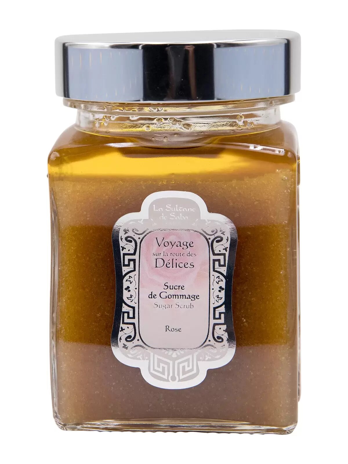 Сахарный скраб La Sultane De Saba rose scrub "Delices Sucre", с ароматом розы