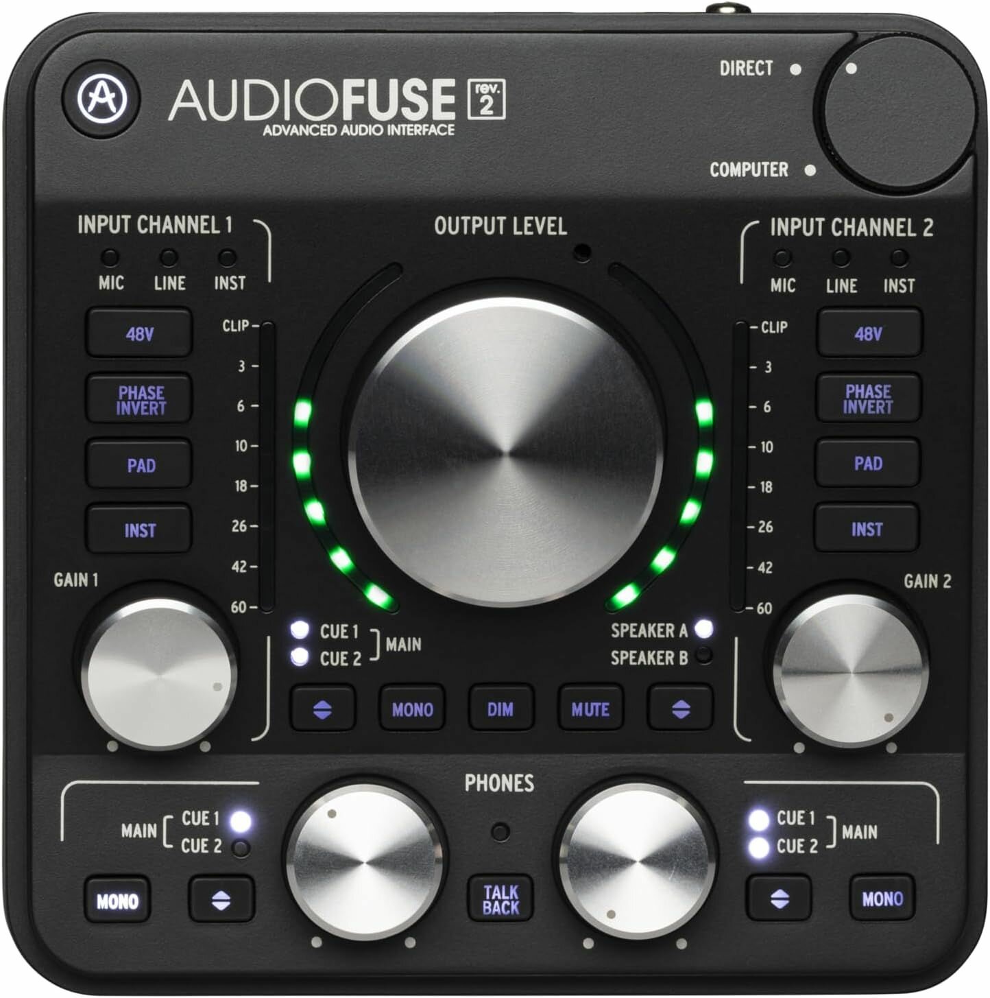 Аудиоинтерфейс Arturia Audiofuse Rev2