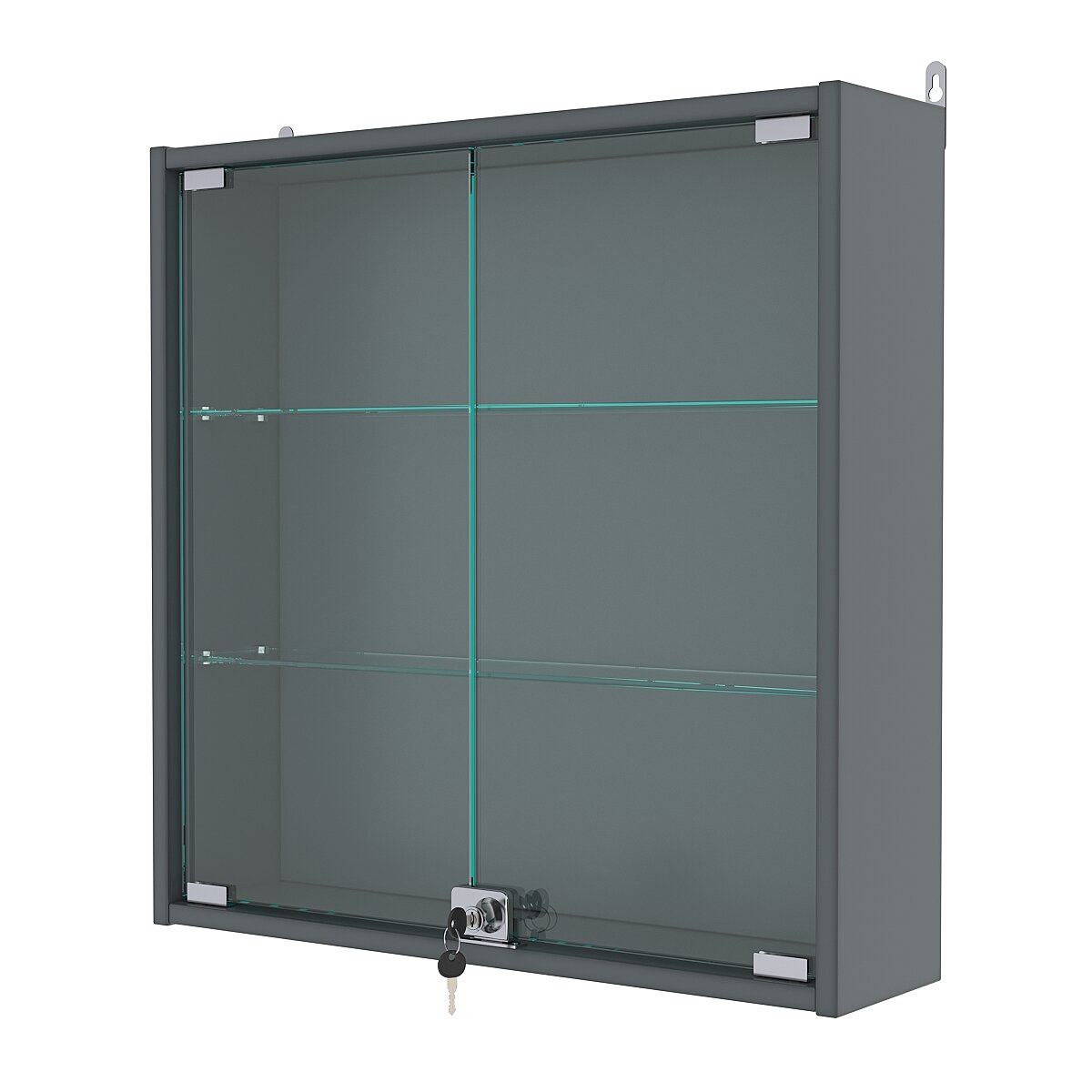 Витрина настенная №1-1А, Темно-Серый. Производитель товара - компания Westcom.