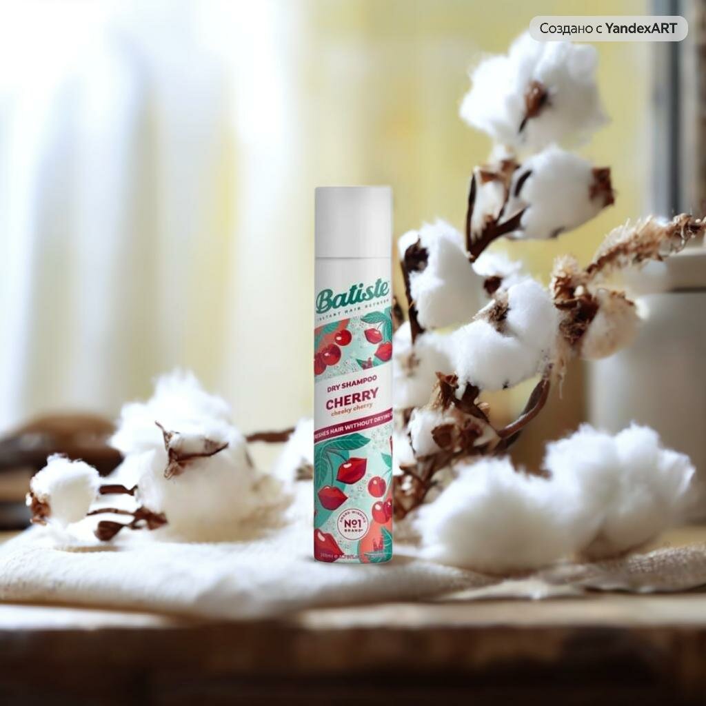 Шампунь сухой шампунь для волос Для бистрого исползование Batiste 200 ml — фото 1