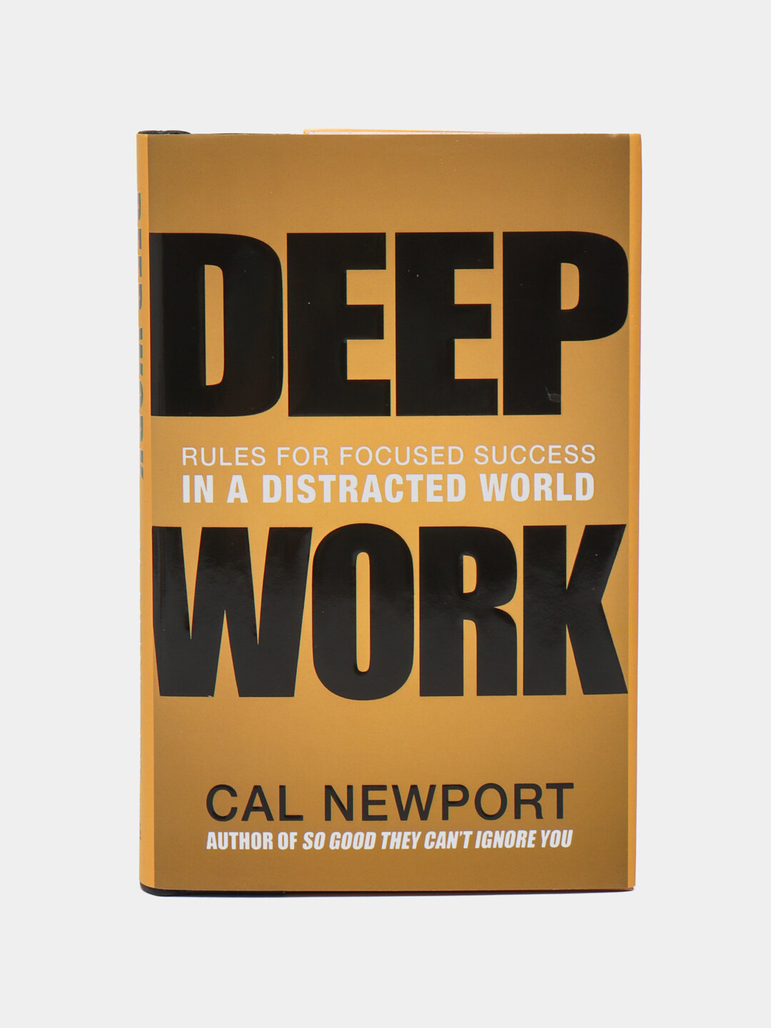 Книга: Deep Work, Cal Newport, твердая обложка, 288 страниц, 16+
