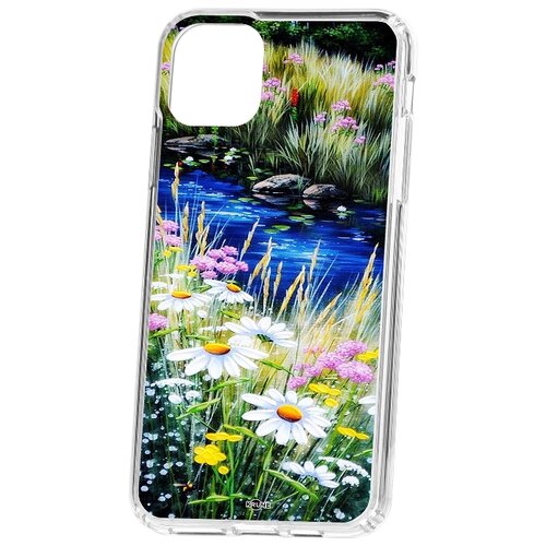 фото Чехол на ip 11 pro max kruche print ромашки у ручья