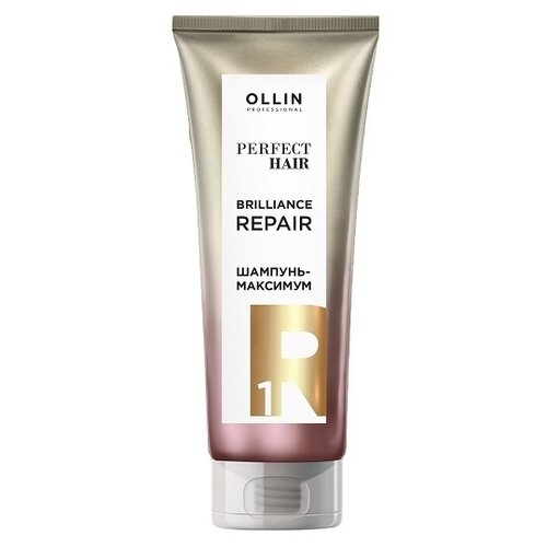 Купить OLLIN Professional шампунь-максимум Perfect Hair Brilliance Repair 1 Подготовительный Этап, 250 мл