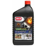 Синтетическое моторное масло AMALIE Pro High Performance Synthetic Blend 10W-40 0.946 л - изображение