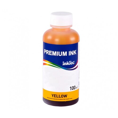 Чернила для CANON CLI-521 Y (100мл, yellow) C9021-100MY InkTec комплект картриджей canon cli 521 c m y multipack 2934b010 2934b007 500 стр многоцветный