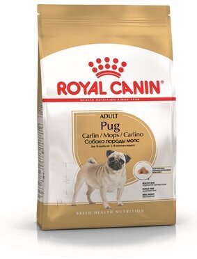 Royal Canin RC Для собак-взрослого Мопса: с 10мес. (Pug 25) 39850050R0 0,5 кг 11811 (3 шт)
