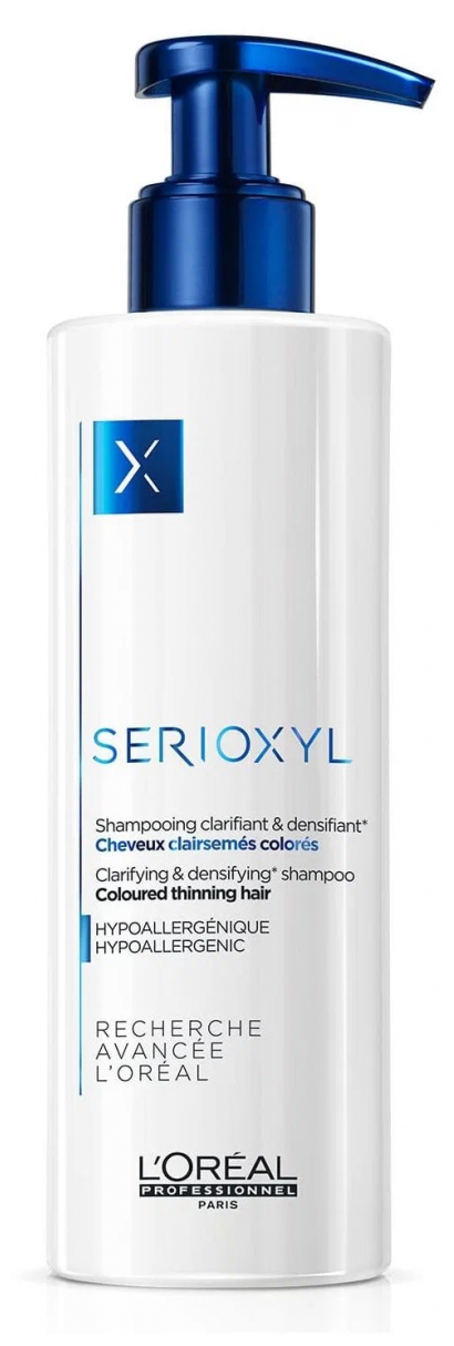 Шампунь loreal serioxyl natural thinning hair shampoo