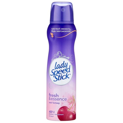 фото Дезодорант-антиперспирант спрей Lady Speed Stick Fresh&Essence Цветок вишни, 150 мл