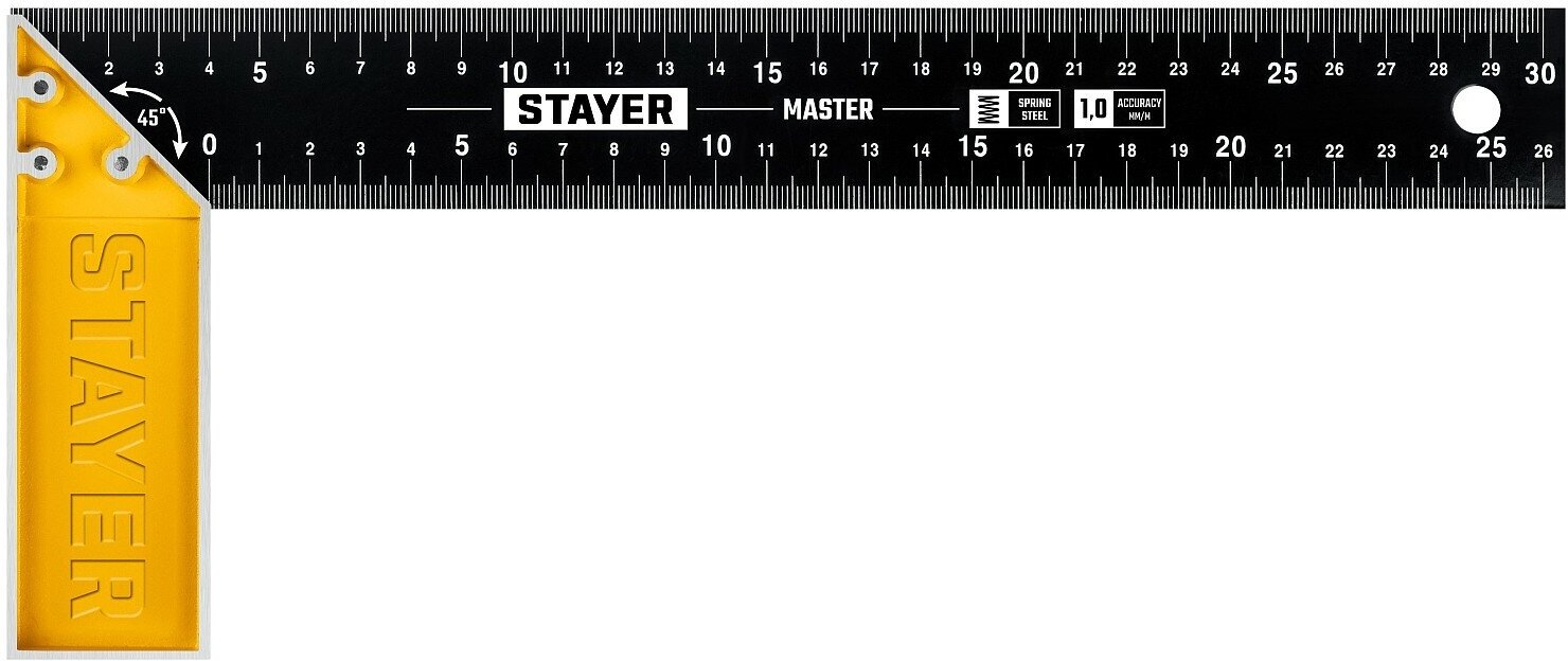 STAYER 300 мм, столярный угольник (3430-30)