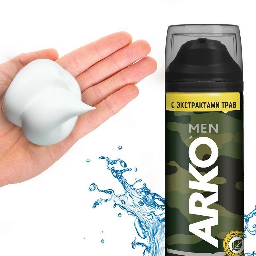 Пена для бритья ARKO MEN Anti-Irritation, 200мл - фото №12