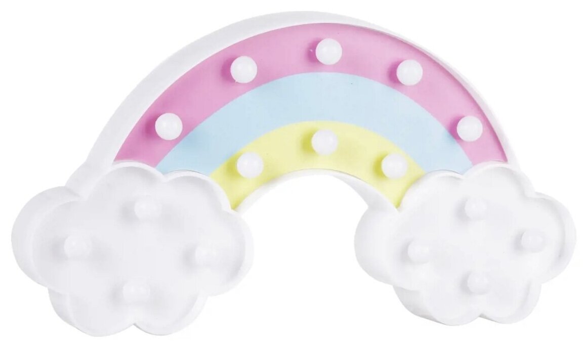 фото Ночник светодиодный Inspire Lou радуга, на батарейках