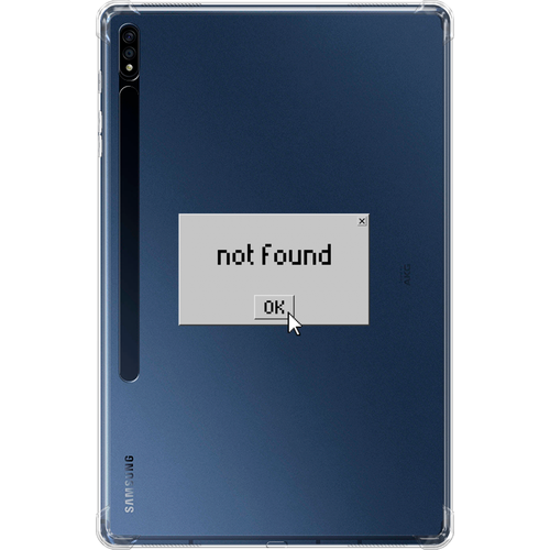 Противоударный силиконовый чехол для планшета Samsung Galaxy Tab S7 Plus/S8 Plus 12.4 Not found