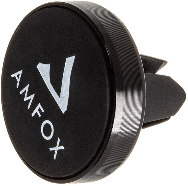 Магнитный держатель для телефона на воздуховод AMFOX ACX-11 аксессуары для машины подставка кронштейн крепление в авто автотовар черный