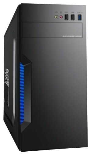 Корпус системного блока EXEGATE EX283076RUS XP-333U Black, ATX, , 1*USB+2*USB3.0, Audio