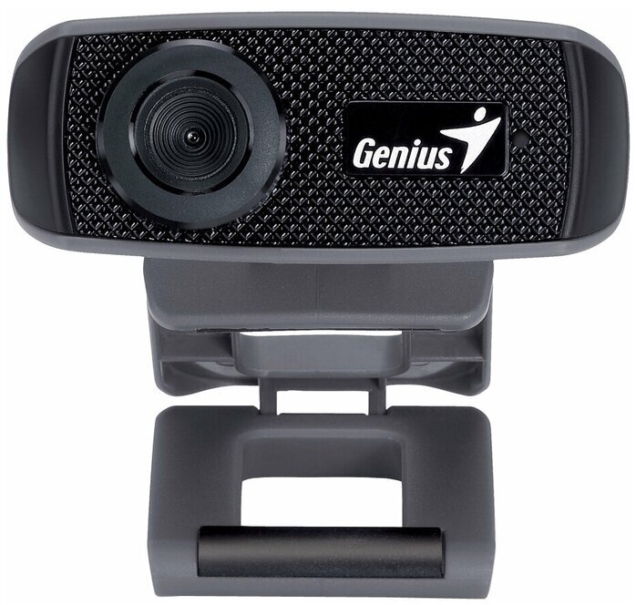 Genius Веб-камера Genius FaceCam 1000X с микрофоном, черный (USB2.0) (ret)