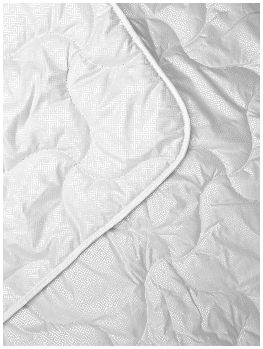 Одеяло 1.5 спальное Лебяжий пух теплое всесезонное лебяжье - фотография № 6