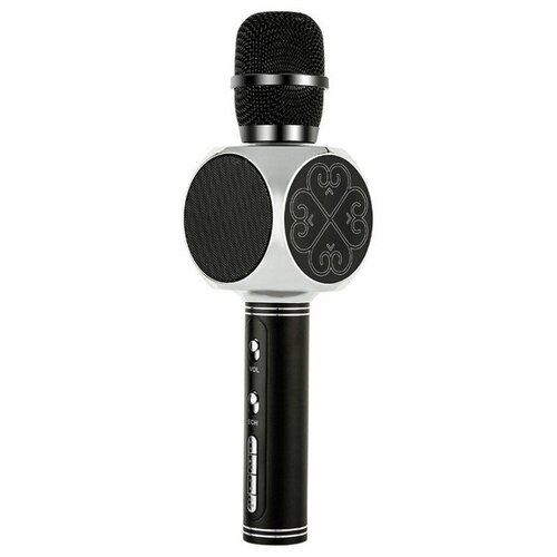 Беспроводная колонка Микрофон-караоке с функцией изменения голоса YS-63 серебристый 119900₽