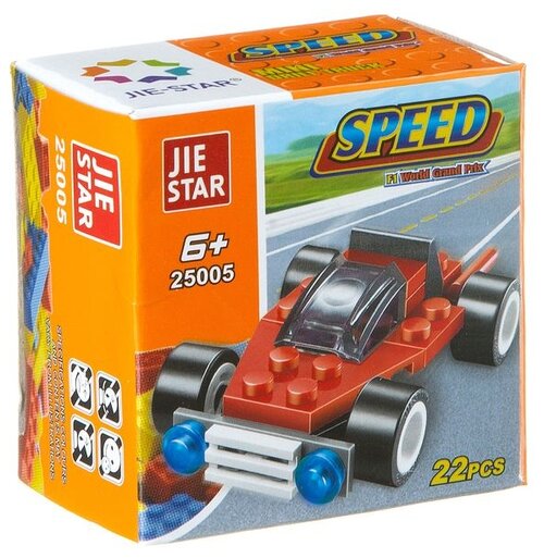 Конструктор Jie Star Speed 25005, 22 дет.