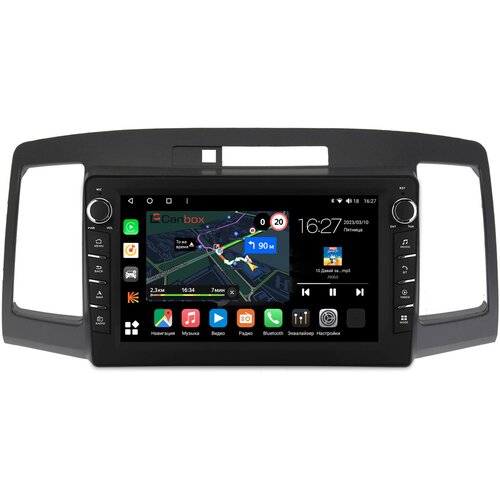 Штатная магнитола Toyota Allion, Premio (T24) (2001-2007) Canbox M-Line 7831-9172 Android 10 (4G-SIM, 2/32, DSP, IPS) С крутилками