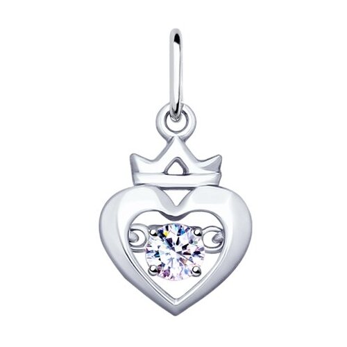 фото Sokolov подвеска из серебра с фианитом 94032109