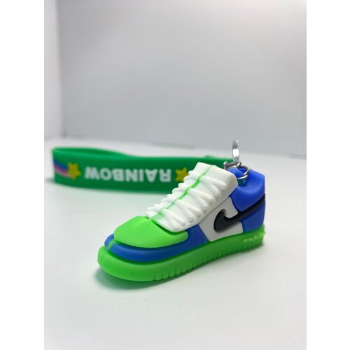 Брелок металл, Honda, зеленый