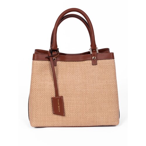 Сумка GIANNI NOTARO, натуральная кожа, коричневый