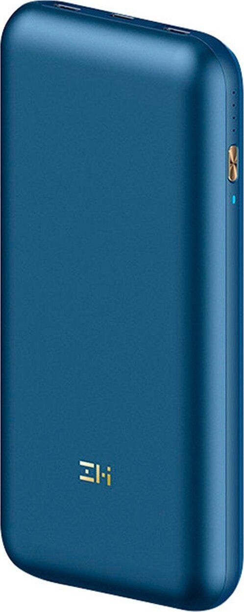 Внешний аккумулятор (Power Bank) XIAOMI ZMI 10 PRO, 20000мAч, темно-синий [qb823 dark blue] - фото №13