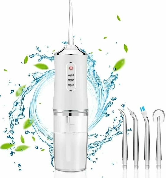 Ирригатор для полости рта портативный Oral Irrigator PPS / аппарат для чистки зубов, белый - фотография № 19