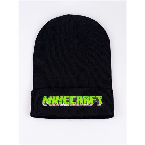 фото Шапка , размер one size, черный, зеленый fantasy earth