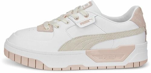 Кроссовки PUMA, размер 37, белый, бежевый