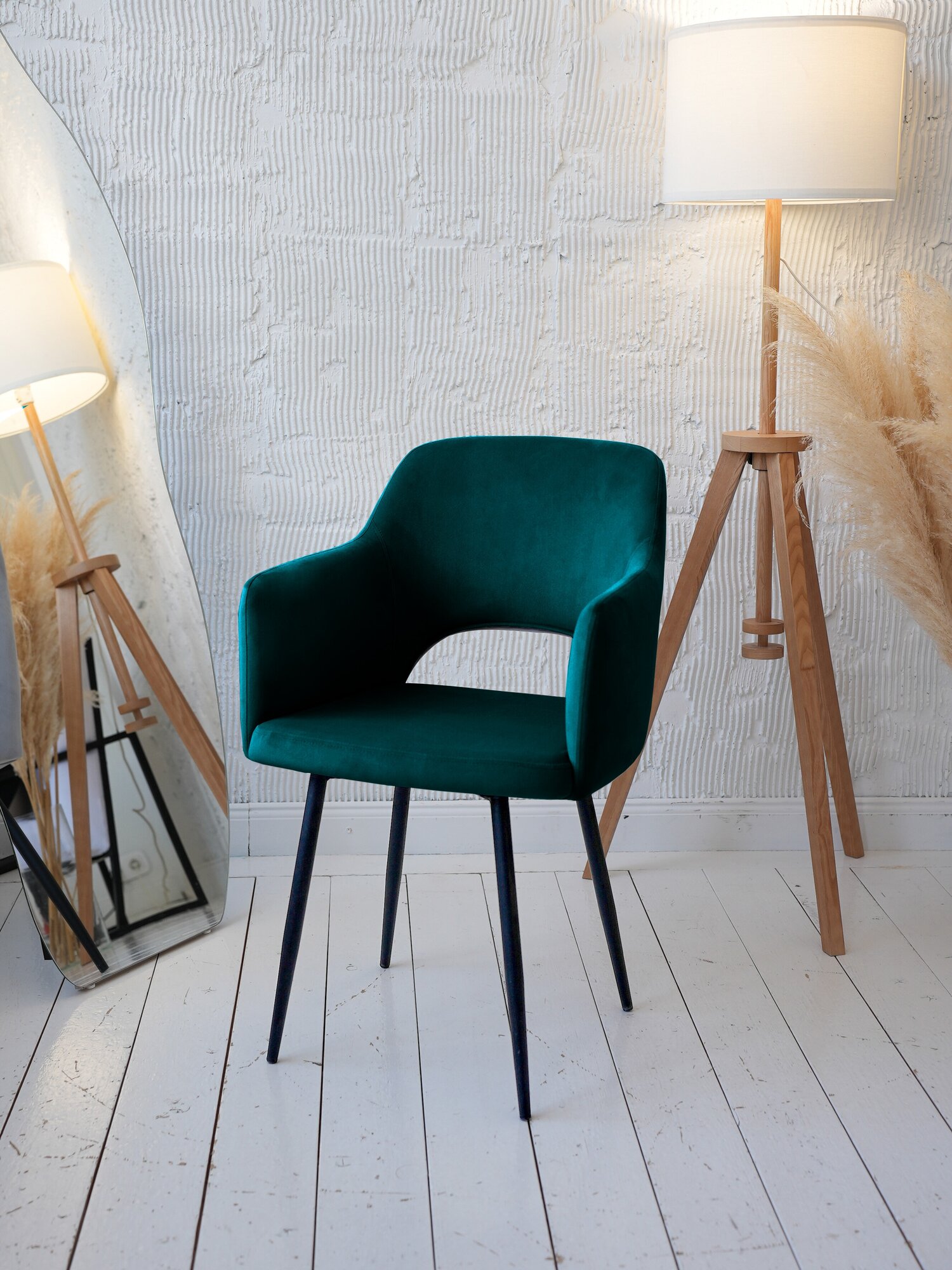 фото Стул для кухни мягкий со спинкой Осло