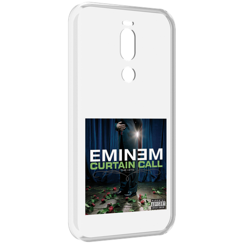 Чехол MyPads Eminem CURTAIN CALL, THE HITS для Meizu X8 задняя-панель-накладка-бампер