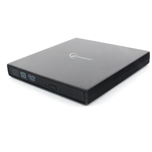 Внешний дисковод CD-DVD Gembird DVD-USB-02-SV usb2.0 привод для записи и чтения оптических дисков - серебристый