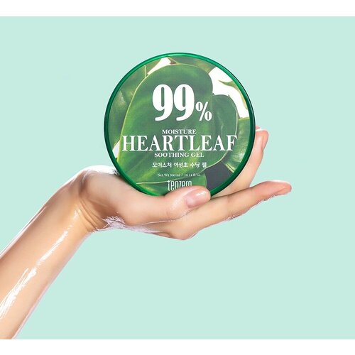 Увлажняющий и успокаивающий гель с экстрактом хаутюнии Tenzero Moisture Heartleaf Soothing Gel, 300мл увлажняющий и успокаивающий гель с экстрактом хаутюнии tenzero moisture heartleaf soothing gel 300мл