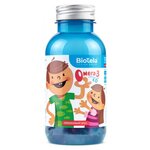 BioTela Комплекс детский Омега-3 с витаминами Е и Д капс. №120 (малина) - изображение