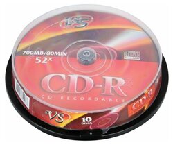 Диск CD-R VS 700 Mb 52x