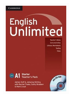 Книга English Unlimited Starter Teacher's Pack (Teacher's Book with DVD-ROM) - фото №1