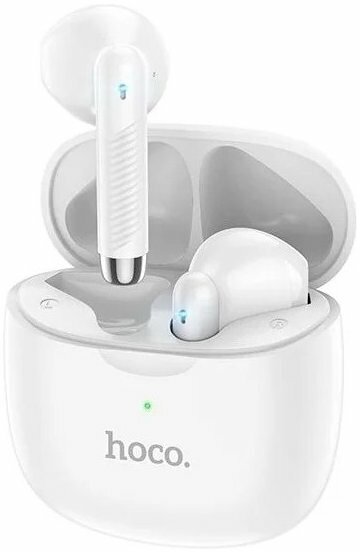 Наушники беспроводные Hoco ES56 (с боксом для зарядки) (Bluetooth) белый