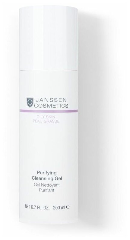 Janssen Cosmetics Гель для умывания Purifying cleansing gel, 200 мл