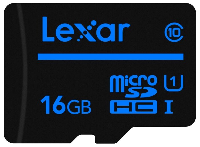 Карта памяти Lexar microSDHC Class 10 UHS Class 1