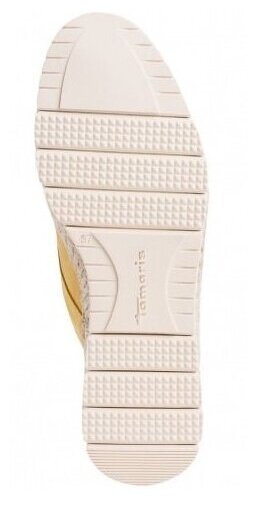 Полуботинки дерби Tamaris, размер 38, желтый — фото 1