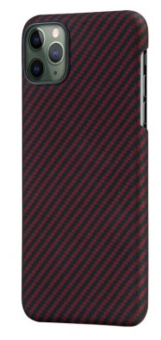 Чехол Pitaka MagEZ Case (арамид) для Apple iPhone 11 Pro Max, черно-красный