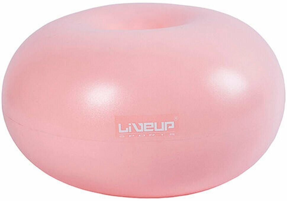 Фитбол-пончик LiveUp DONUT BALL PINK Унисекс LS3567-p ONESIZE