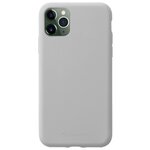 Чехол для iPhone 11 PRO Cellularline Sensation силиконовый Soft-touch, серый (ИТАЛИЯ) - изображение
