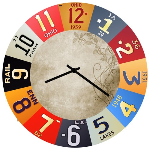 фото Настенные часы svs 3502954