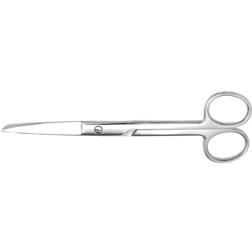 Ножницы с одним острым концом прямые, 140 мм